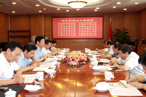 總局領導與三部委領導共同研究安全措施
